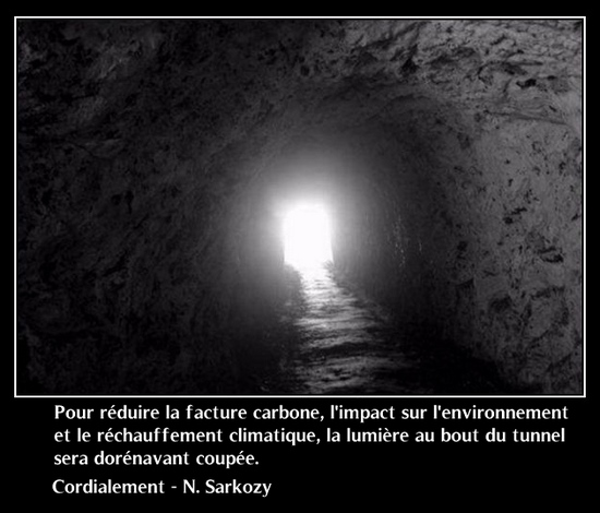La lumière au bout du tunnel