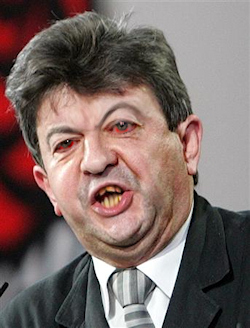 Mélenchon, sympathique et jovial