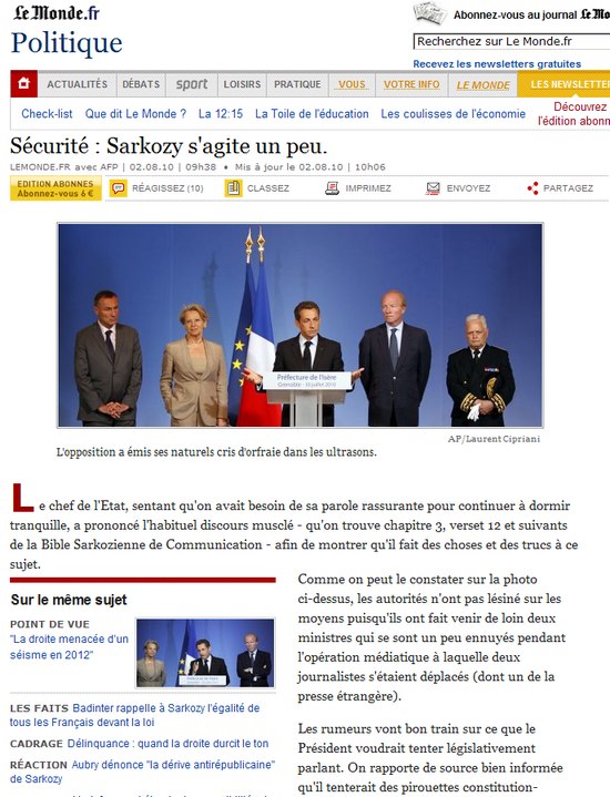 Le Monde, tel qu'il devrait être Le Monde, tel qu'il devrait être