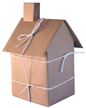 maison en carton