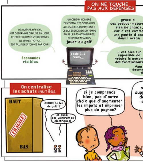 Vos impôts, c’est des millions de balles de golf