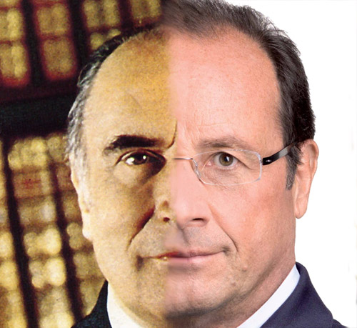 Hollande : un programme copié de celui de Mitterrand Hollande : un programme copié de celui de Mitterrand
